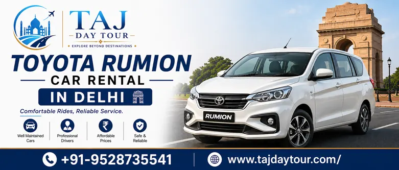 Toyota Rumion Car Rental in Agra